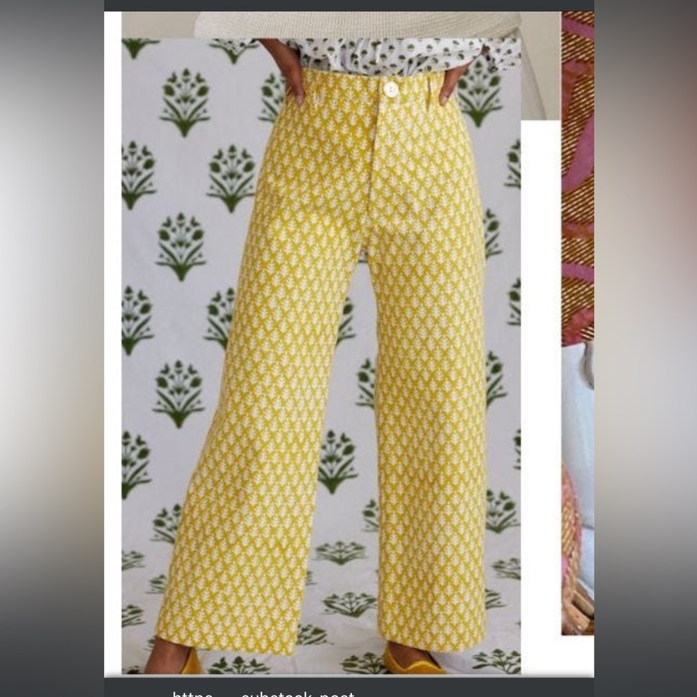 SZ Blockprints Disco Pants, L, NWT